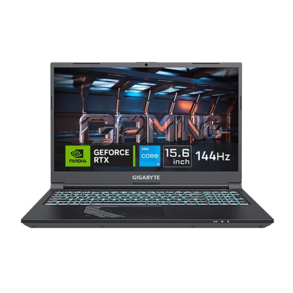 GIGABYTE G5 MF-F2IN313SH 12th Gen Intel® Core i5 12450H/ 15.6 inch FHD 144Hz(45%) /RTX 4050 6G/DDR4 3200 8GB*2/GEN4 512G/AX211/WIN11 Home Gaming Laptop