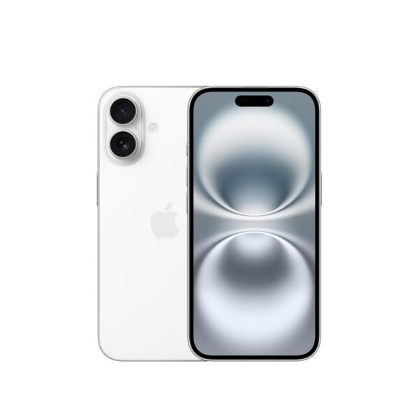 iPhone 16 256 GB: 5G Mobile Phone with Camera Control, A18 Chip and a Big Boost in Battery Life. Works with AirPods; White
