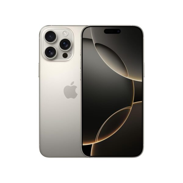 iPhone 16 Pro Max 1 TB: 5G Mobile Phone with Camera Control, 4K 120 fps Dolby Vision and a Huge Leap in Battery Life. Works with AirPods; Natural Titanium