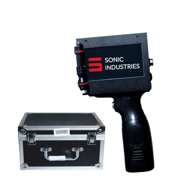 SONIC INDUSTRIES Tij 12.7mm Printer Expire Date Batch Number Coding Machine Paper Box Hand Held Inkjet Portable Inkjet Printer