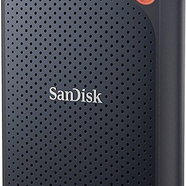 Sandisk Extreme Portable 2TB, 1050MB/s R, 1000MB/s W, 3mtr Drop Protection, IP65 Water/dust Resistance, HW Encryption, PC,MAC & TypeC Smartphone Compatible, 5Y Warranty, External SSD, Black Color