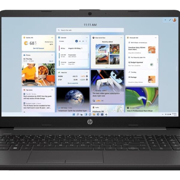 HP Laptop 255 G9 AMD Ryzen 3 3250U Dual Core - (8GB/512GB SSD/AMD Radeon Graphics) Thin and Light Business Laptop/15.6" (39.62cm)/Black/1.47 kg