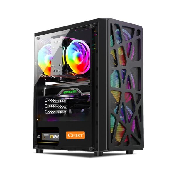 CHIST Gaming PC (Core i7-860 Processor / DDR3 16GB Ram/ 512GB SSD/500GB HDD/GT 730 4GB DDR5 Graphic Card/Gaming Cabinet/WiFi adoptor/Windows 10 Trail) Ready to Play