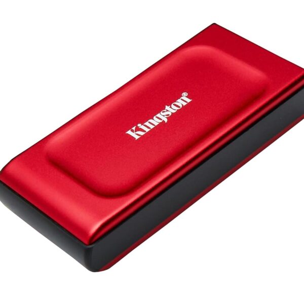 Kingston XS1000 1TB Portable SSD Red | Pocket-Sized | USB 3.2 Gen 2 | External Solid State Drive | Up to 1050MB/s | SXS1000R/1000G
