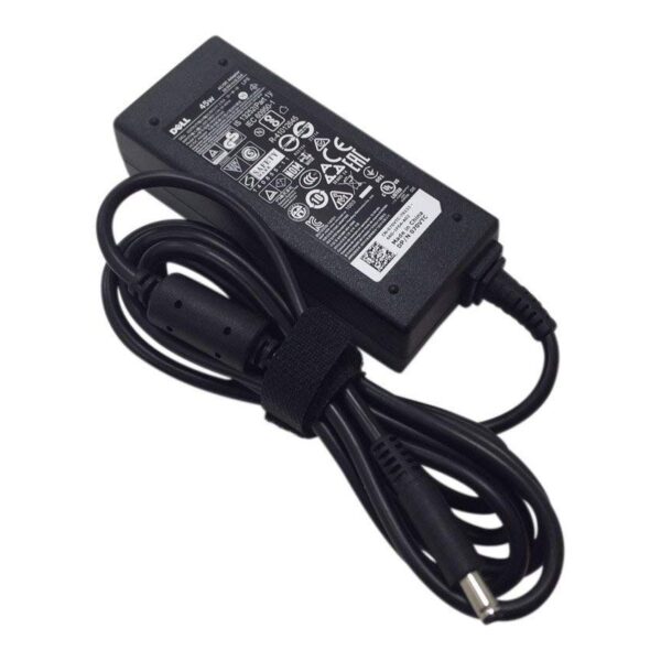 Dell Original 45W Adapter 19.5V pin 4.5 mm Charger for Laptops Inspiron Black Without Power Cord