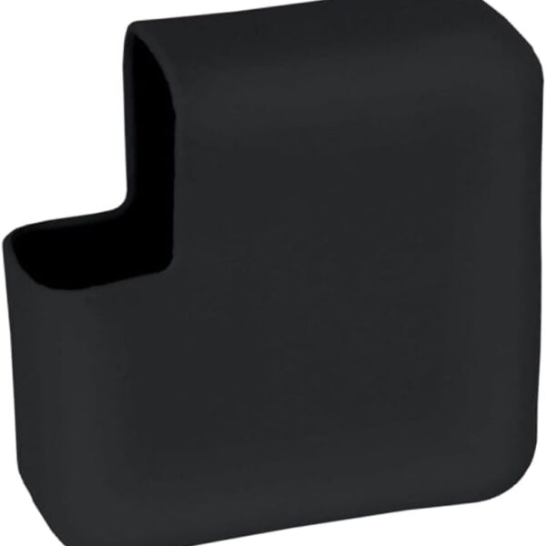 GadgetBite Silicone Soft Protective Cover for 30 Watt MacBook Adapter,Compatible with MacBook Air M2 M1 13 inch Models A2681 A2337 A2179 2020 Black (Charger Not Included)