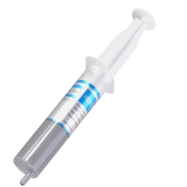 River Fox Silicone Compounds Thermal Grease Paste ISOL 6 Heat Sink Compound for CPU and Chipsets Graphics Card LED IC (Grey, 30 g)