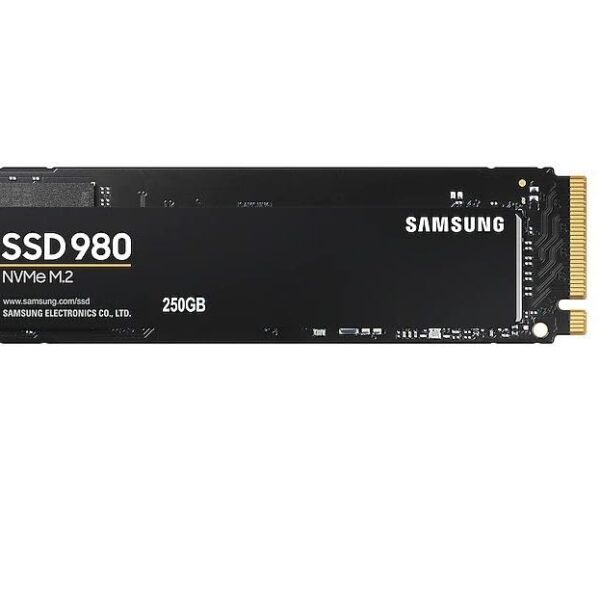 SSAMSUNG 980 SSD 250GB PCle 3.0x4, NVMe M.2 2280, Internal Solid State Drive, Storage for PC, Laptops, Gaming and More, HMB Technology, Intelligent Turbowrite, Speeds up-to 3,500MB/s, MZ-V8V250B