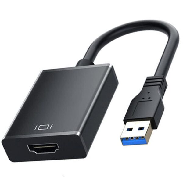 CHILTINA USB to HDMI Adapter, USB 3.0 to HDMI Cable Multi-Display Video Converter- PC Laptop Windows 7 8 10,Desktop, Laptop, PC, Monitor, Projector, HDTV[Not Support Mac,Chromebook]