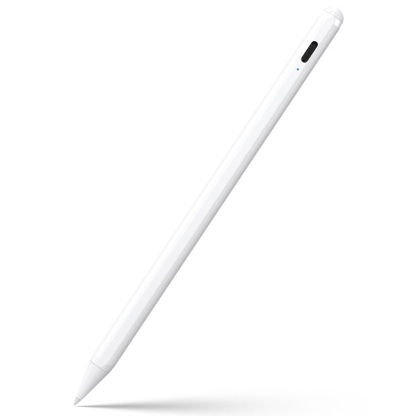 JAMJAKE iPad Pencil 【No.1 sales in US】 Stylus Pen for iPad 6th-11th Gen-2X Fast Charge Active Pencil Compatible with 2018-2025 Apple iPad Pro 11"/12.9"/M4, iPad Air 3/4/5/M2/M3,iPad Mini 5/6 Gen-White