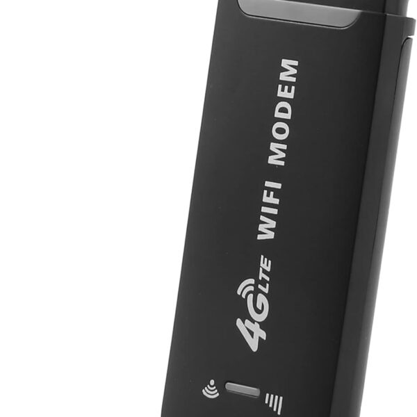 4G/5G LTE Wireless USB Dongle with All Sim Network Support Single Band Plug & Play Data Card Stick with Up to 150Mbps WiFi Hotspot High Performance Black