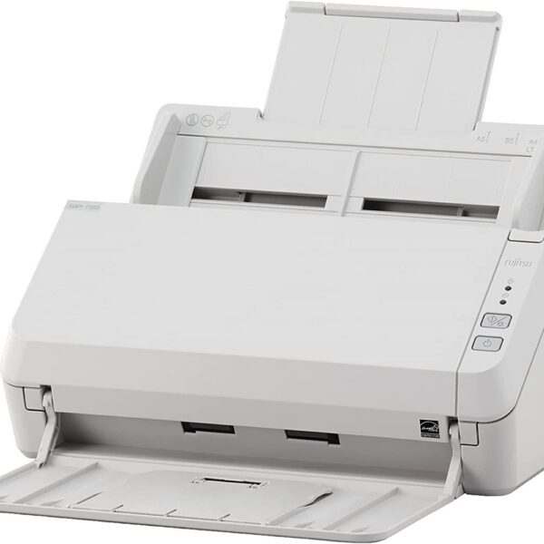 Fujitsu Image Document Scanner SP-1120N for Home/Small Office, Compact Size, Reliable, and Printing, Easy Set-Up