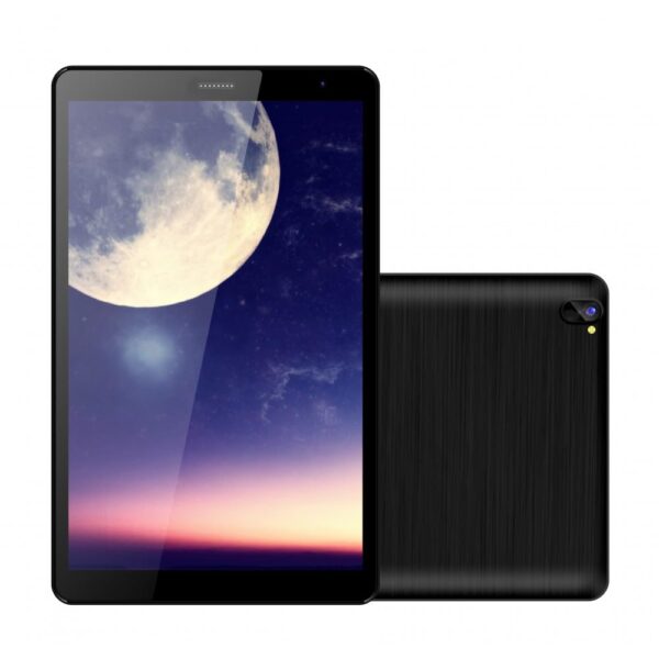 DOMO Slate S10 DC 4G Calling Tablet PC with 4GB RAM, 64GB, Volte, GPS, Bluetooth, Dual SIM (Black)