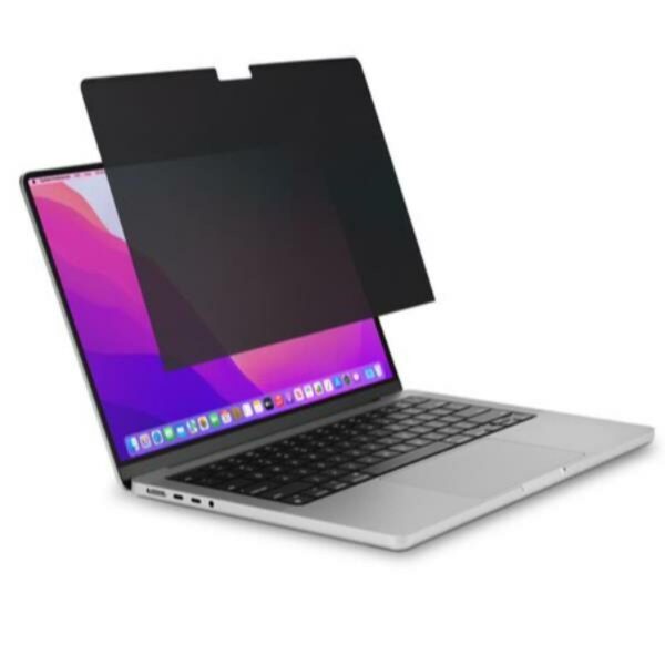 Kensington 16" MacBook Pro MagPro™ Elite Magnetic Privacy Screen for M1/M2 2021 & Newer Devices, Anti Scratch & Glare, Blue Light Reduction, Reversible Viewing - Matte/Gloss (K58371WW)