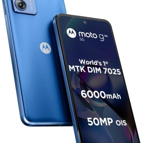 Motorola g64 5G (Pearl Blue, 256 GB) (12 GB RAM)