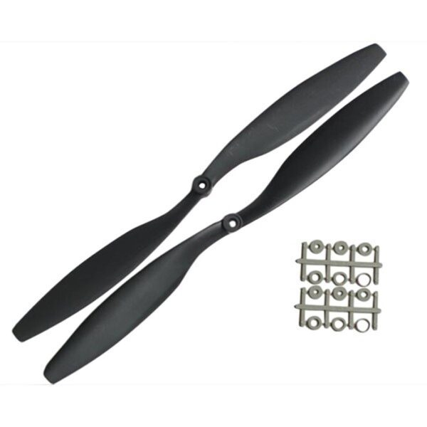 UG LAND INDIA Drones Propellers 1045 (10X4.5) 2 CW + 2 CCW - Random Color (1 Pairs) Drones, Helicopter Hexagonal Quadcopter F550, Q450 Model