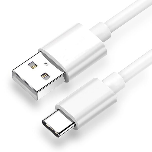 Fast Type-C Usb Cable for Oppo A58, Oppo A 58 USB-A to Type-C 2.4A Fast Charging Cable Compatible with Android Phones/Tablets, 480mbps Data Transfer Speed, Made in India, Tangle-Free Type-C USB Cable (Round, 1M) Fast Charging 3A Type-C Cable 1Meter with Charge & Sync Function for All Type-C Devices- White, 1S|9