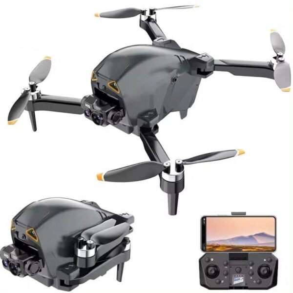 WEADFAX Multicolor Drone with 4K Camera, WiFi FPV, 1080P HD, Dual Foldable, RC, Altitude Hold, Headless Mode, Visual Positioning, Auto Return, App Control, Beginner Level