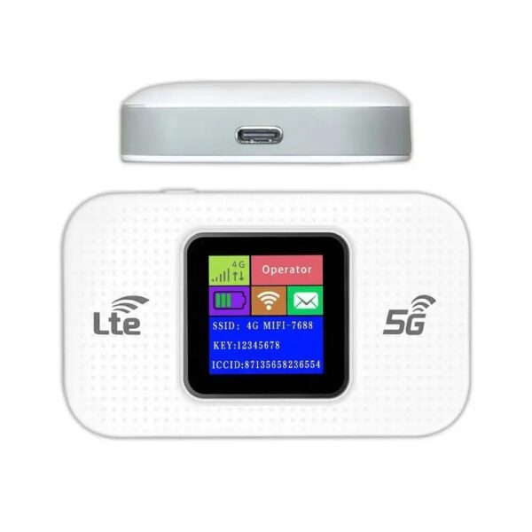 5G Speed Dongle with 300Mbps WiFi Hotspot Router