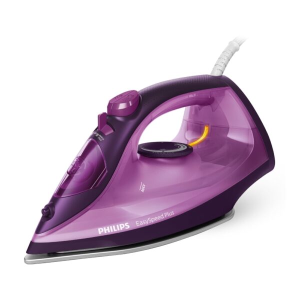 PHILIPS Easyspeed Plus Steam Iron Gc2147/30-2400 Watts, Quick Heat Up With Up To 30 G/Min Steam, 150G Steam Boost, Scratch Resistant Ceramic Soleplate, Vertical Steam, Drip-Stop