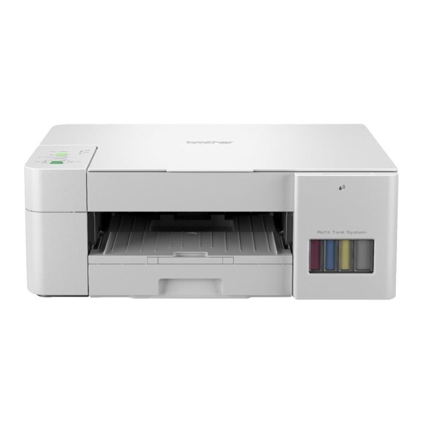 Brother DCP-T426W Multifunction (Print Scan Copy) Ink Tank Color Printer Best for Home, 150 Sheet Paper Tray, WiFi, Print Up to 7.5 K Pages in Black and 5 K in Color Each for (CMY), Free Installation