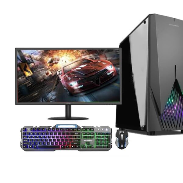 CHIST Gaming Desktop (Core i5 4570 Processor/512 SSD/16GB Ram/GT 730 4GB DDR5 Graphic Card/ 22 Full HD Monitor/Gaming Keyboard Mouse