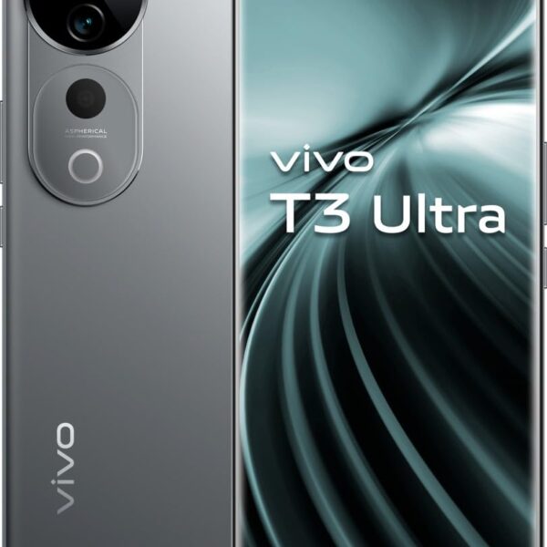 vivo T3 Ultra 5G (Lunar Gray, 8GB RAM+ 256GB Storage) MediaTek Dimensity 9200+ Processor | AMOLED Display | Dual SIM | 5500mAh Battery