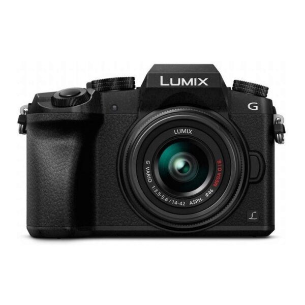 Panasonic LUMIX DMC-G7KK DSLM Mirrorless 4K Camera, 14-42 mm Lens Kit (Black)