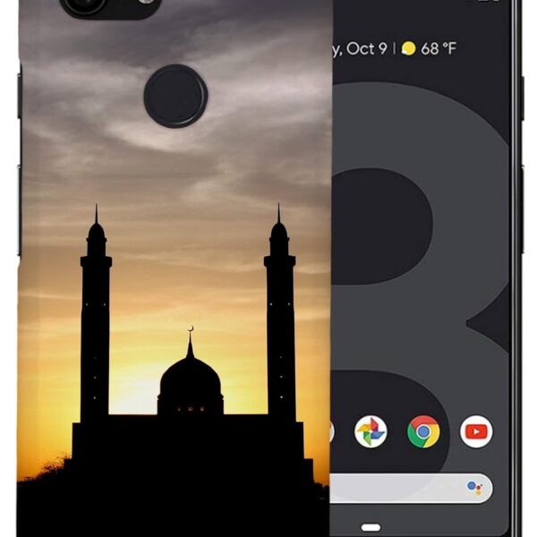 TAJ Mahal Jewel Muslim Art India Phone CASE Cover for Google Pixel 3
