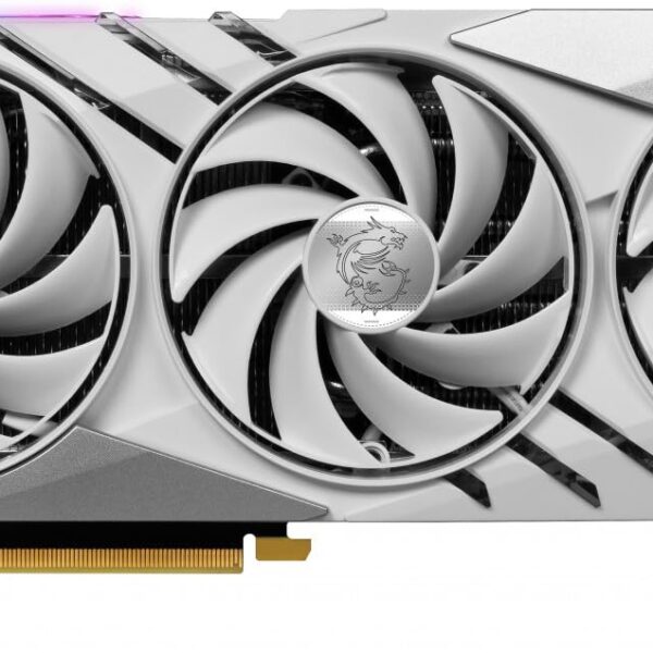 MSI Geforce RTX 4070 Super 12G Gaming X Slim White Graphic Card - Nvidia Geforce RTX 4070 Super Gpu, 12Gb Gddr6X 192-Bit Memory, 21 Gbps, Pci Express 4 Interface, Upto 2640 Mhz, Torx Fan 5.0 - Pci_E