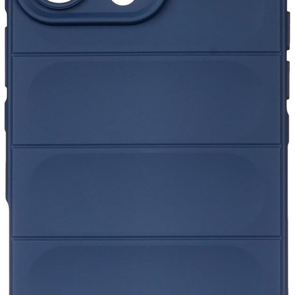 TOUCCH iPhone 16 Pro Max Silicone Back Bumper Case| Shock Proof Design & Camera Protection | Premium Rubberised Cover (Microfiber Lining) for Apple iPhone 16 Pro Max | Matte Silicone - Blue