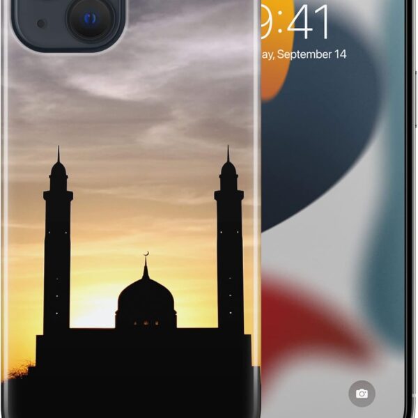 TAJ Mahal Jewel Muslim Art India Phone CASE Cover for Apple iPhone 13
