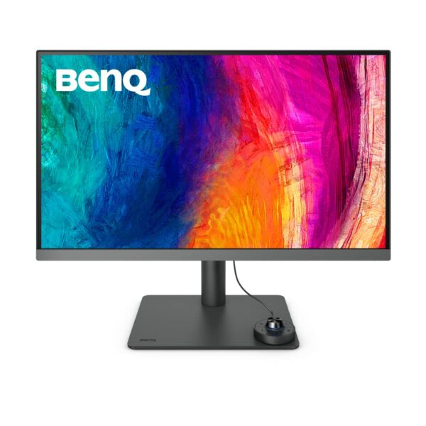 BenQ PD2706U 27"(68cm) IPS HDR10 4K Monitor|99% Rec709| 99% sRGB|95% P3|Pantone Skintone| Calman Verified|CAD/CAM & Animation Mode|KVM|Auto Pivot|PIP/PBP|USB Hub|HDMI|DP|USB-C(90W PD)(Gray)