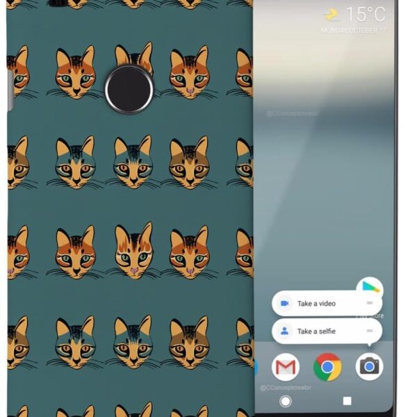 Cute Cyprus Kitten CAT Feline Pattern #A2#4 Polycarbonate Phone CASE Cover for Google Pixel 2