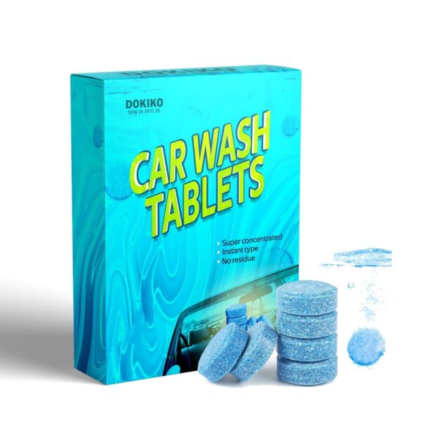 DOKIKO Car Accessories in 10 PCs Car Wiper Detergent Effervescent Tablets Washer Auto Windshield Cleaner Glass Wash Cleaning Tablets