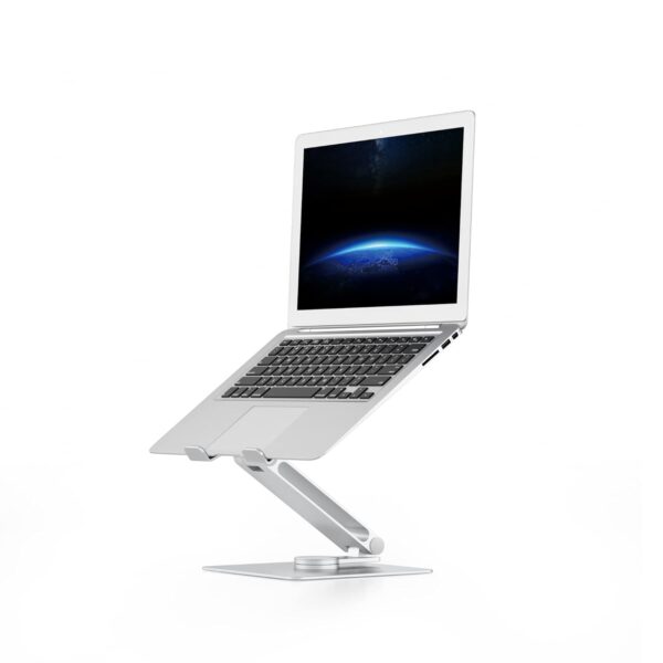 Artikel® Uni-Pole 360° Adjustable Laptop Stand | Premium Height Adjustable & Rotatable Riser for Desk | Increased Laptop Ventilation | Ergonomic | Supports Up to 20 Kgs | Universally Compatible