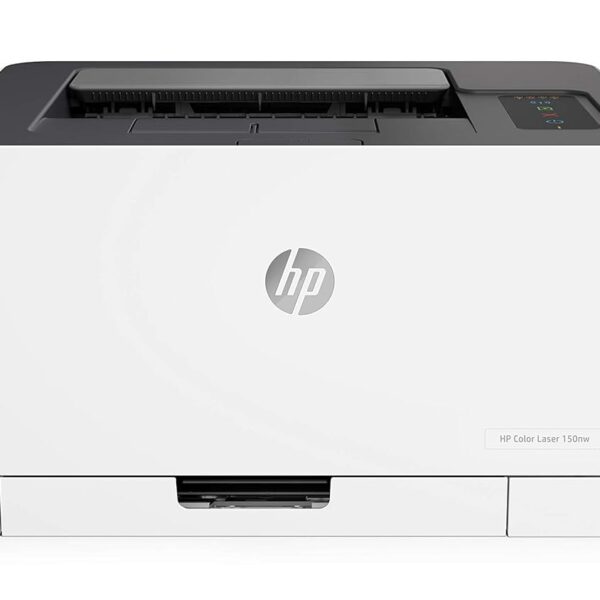 HP Colour Laser 150nw Wireless Color Laser Printer with Built-in Ethernet and WiFi-Direct, Smallest Color Laser in its Class