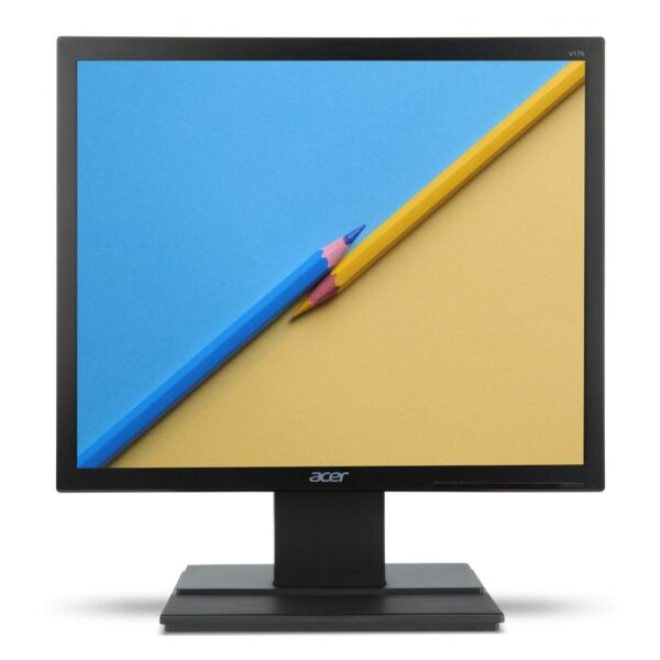 Acer V176L 17-inch(44cm) Square 1280 X 1024 (SXGA) Resolution LED Backlit Computer Monitor, 250 Nits, 5 MS Response Time, TCO Certified, Black