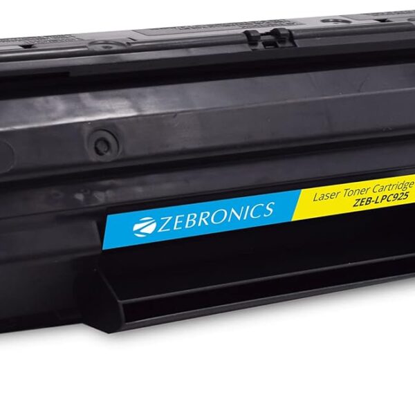 ZEBRONICS LPC925 Laser Printer Toner Cartridge, Ideal for H LJ P1100/P1102/P1102w/ H LJ Pro M1132/M1210/M1212nf/1214/M1217nfw/M1219/M1218nf C LS LBP6000/6018,C iS 6030/6040, C iC LBP6030w, C iS MF3010, C iC MF3010