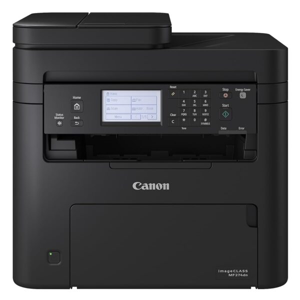 Canon imageCLASS MF274dn 4-in-1 (Print, Scan, Copy, Fax) Monochrome Laser Printer with Auto Duplex Printing for Home/Office