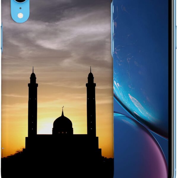 TAJ Mahal Jewel Muslim Art India Phone CASE Cover for Apple iPhone XR