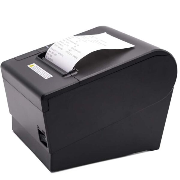 SHREYANS 80Mm Thermal Receipt Monochrome Wired Home InkJet Printers With Auto Cutter,Compatible With Esc/Pos/Star Print Commands (Usb), Black