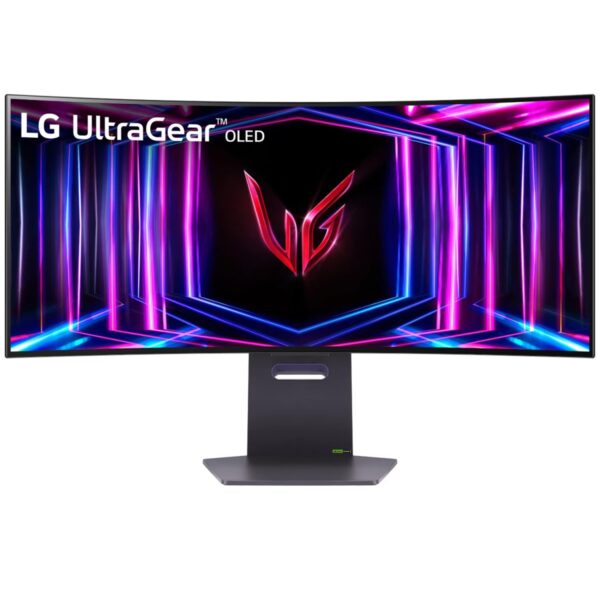 LG 34 inch 21:9 Ultragear™ OLED WQHD 800R Curved Gaming Monitor (3440 x 1440) 240Hz, 0.03ms, G-Sync Compatible, AMD FreeSync™, HDR™ True Black400, 1.5M:1 Contrast Ratio,Tilt/Height/Swivel, 34GS95QE