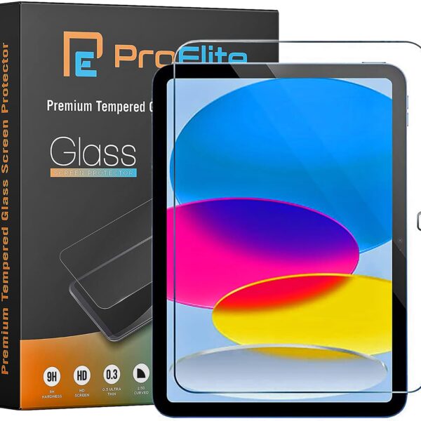 ProElite Premium Tempered Glass Screen Protector for Apple iPad (A16) 11th/10th Gen 2025/2022