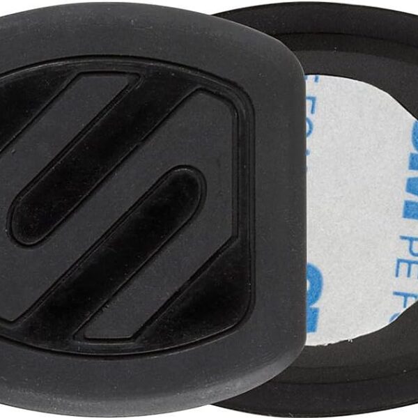 Scosche MAGFM MagicMount Flush Magnetic Car Mount, Universal Cell Phone Holder for Car Dashboard and Flat Surfaces, Easy Magnet Mounting for iPhone, iPad, Smartphones, Tablets, and More