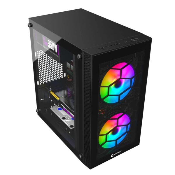 CHIST I5 Extreme Gaming Pc Full Setup (I5 4th Gen Core i5-4750 Gaming Desktop (16GB RAM/512 SSD/Windows 10/2GB GT 710 Graphics/20 Monitor/Gaming Keyboard Mouse/Gaming Cabinet/WiFi)