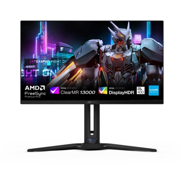 GIGABYTE AORUS FO27Q2 27" (26.5") OLED Display, 240Hz, 2560 x 1440 (QHD), 0.03ms GTG Response Time, 99% DCI-P3, VESA DisplayHDR True Black 400, Height Adjustment, Black