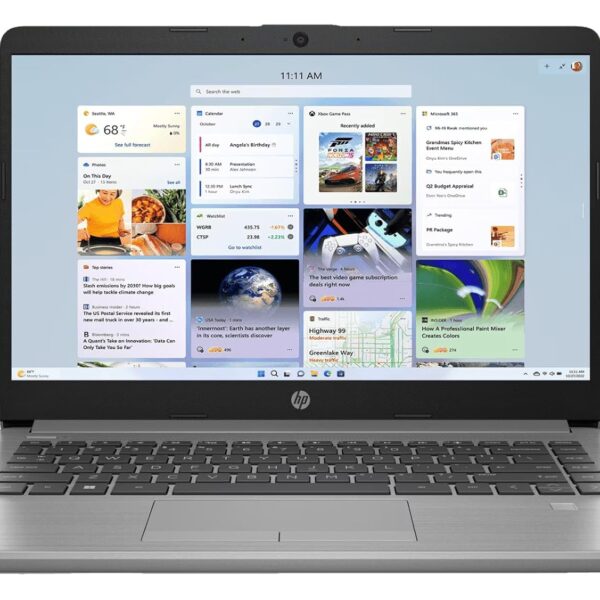 HP Laptop 245 G9 AMD Ryzen 3 3250U Dual Core - (8GB/512GB SSD/AMD Radeon Graphics) Thin and Light Business Laptop/14 (35.56Cm)/Silver/1.47 Kg