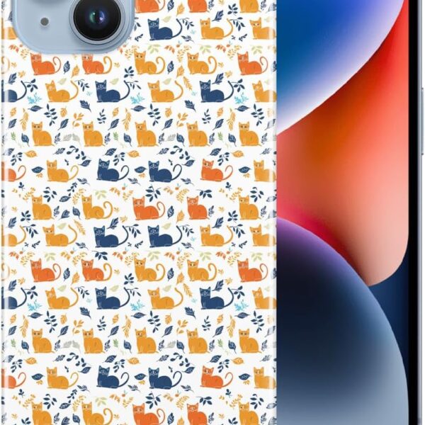 Cute Cyprus Kitten CAT Feline Pattern #A2#3 Polycarbonate Phone CASE Cover for Apple iPhone 14