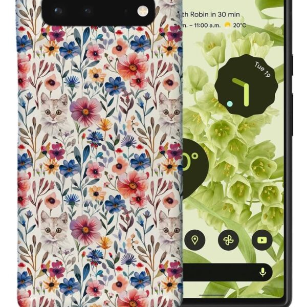 Cute Cyprus Kitten CAT Feline Pattern #A1#4 Polycarbonate Phone CASE Cover for Google Pixel 6